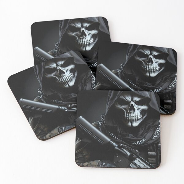 Item preview, Skull Mercenary designed and sold by GalleryBrisArt.