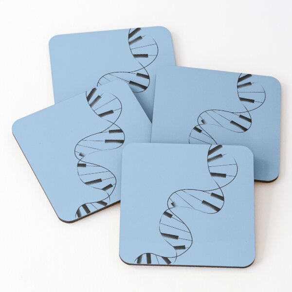 Item preview, DNA Piano Blue by Tobe Fonseca designed and sold by Tobe Fonseca®.