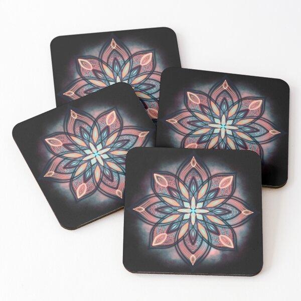 Item preview, Colorful mandala flower 3 designed and sold by Maeyy.