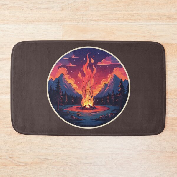 Item preview, Cool Camp Fire designed and sold by Planetporridge.