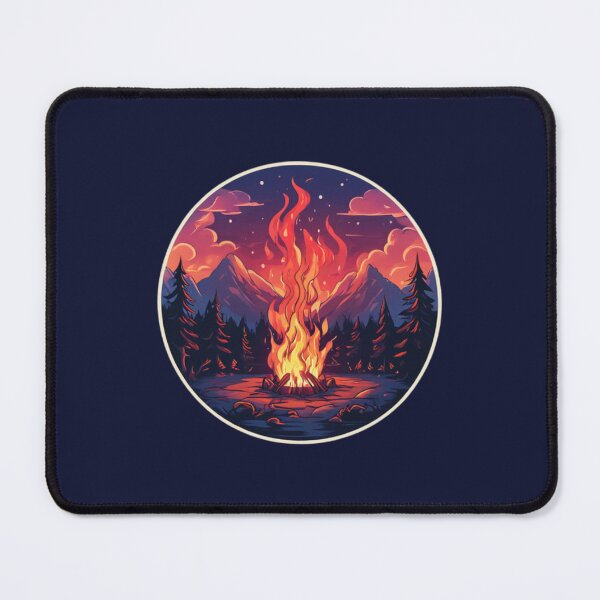 Item preview, Camp Fire Artwork designed and sold by Planetporridge.
