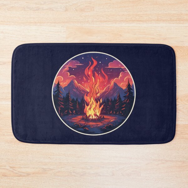 Item preview, Camp Fire Artwork designed and sold by Planetporridge.