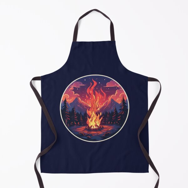Item preview, Camp Fire Artwork designed and sold by Planetporridge.