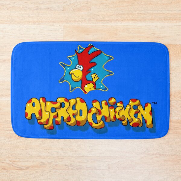 Item preview, Alfred Chicken Title Screen designed and sold by Retr0Tshirts.