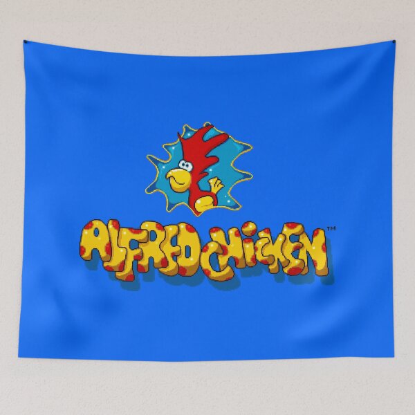 Item preview, Alfred Chicken Title Screen designed and sold by Retr0Tshirts.