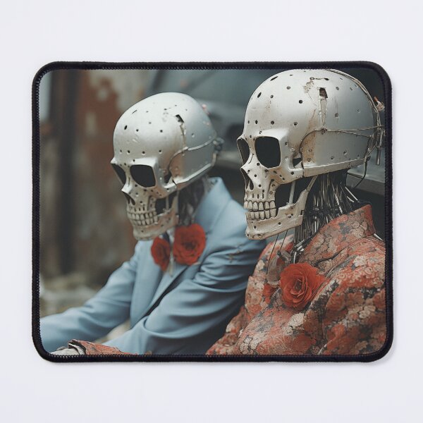 Item preview, Cybernetic Skeletons in Love designed and sold by landletsy.