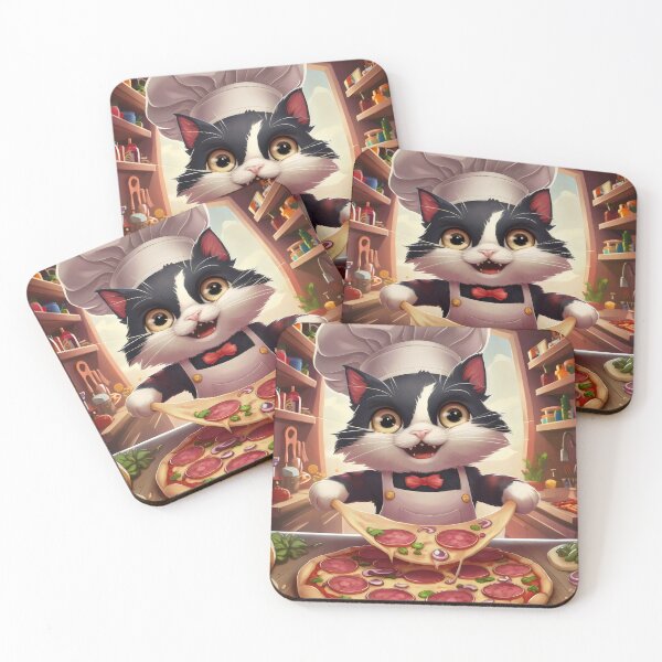 Item preview, Pizza cat. designed and sold by MyHappyArtShop.