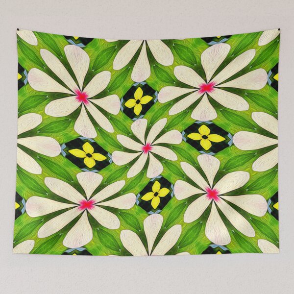 Item preview, Aesthetic Flowers Pattern designed and sold by Patternflower.