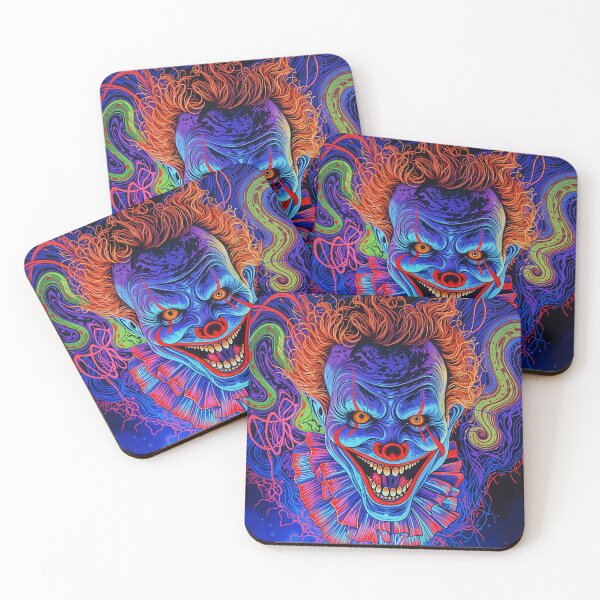 Item preview, Demonic clown face designed and sold by shafranietz.