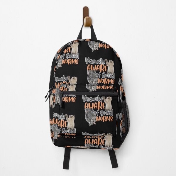 Item preview, Vaguely Aware of Social Norms designed and sold by blancheart1.