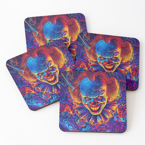 Item preview, Demonic clown face designed and sold by shafranietz.