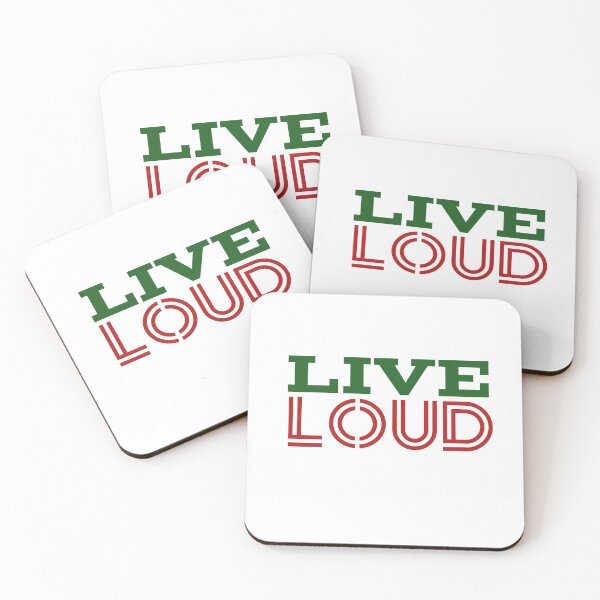 Item preview, Live loud design is very suitable for t-shirts and sweaters designed and sold by Nopidesign-.