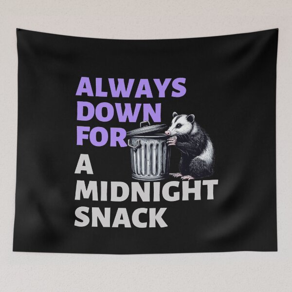 Item preview, Midnight snack possum designed and sold by Rlyehinmate.