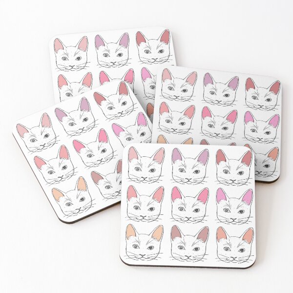 Item preview, Cat Face Pattern designed and sold by Marissa-Insinna.