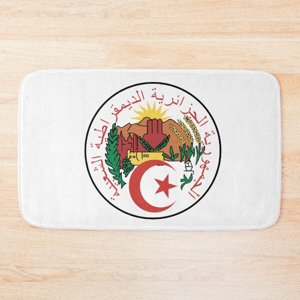 Item preview, Algeria National Emblem designed and sold by Wolagno.