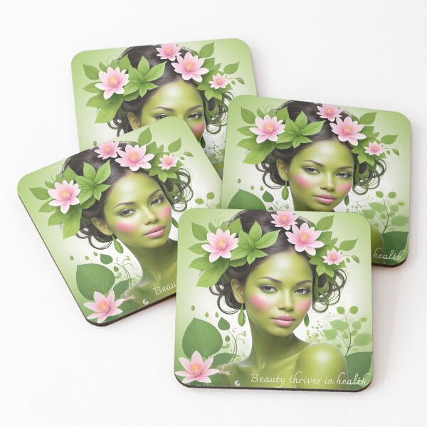 Item preview, Beauty Thrives in Health designed and sold by LadyLifeShop.