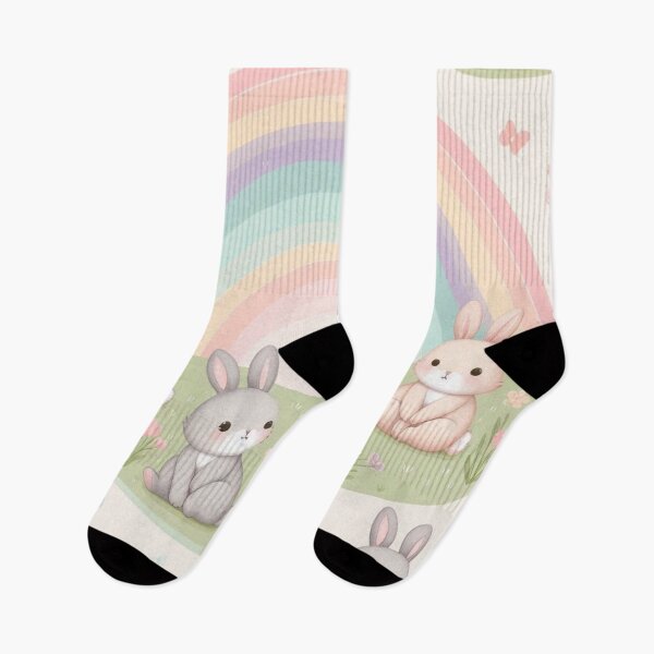 Item preview, A Rainbow of Bunny Bliss A Magical Meadow Adventure designed and sold by TeslaSt0re.