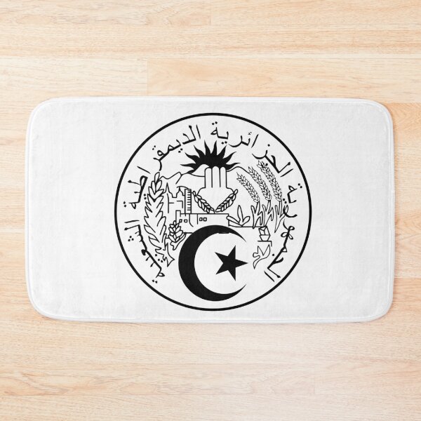 Item preview, Algeria National Emblem designed and sold by Wolagno.