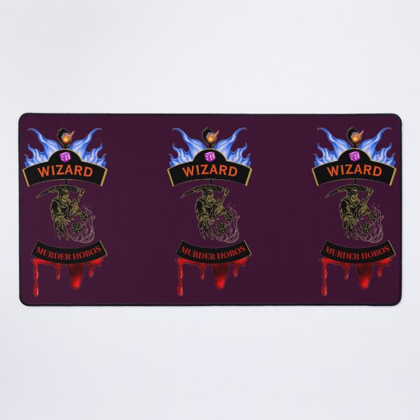 Item preview, Wizard. Murder Hobos. Biker Patch Style designed and sold by Ferndragons.
