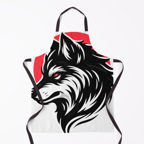 Item preview, Wolf Head Silhouette - Bold and Majestic Wildlife Design designed and sold by BubbleSpy.