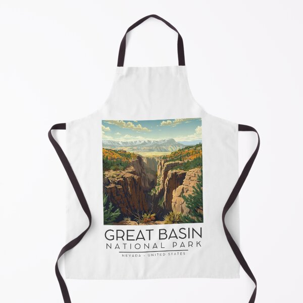 Item preview, A Vintage Illustration of Great Basin National Park - Nevada - US designed and sold by GoodOldVintage.