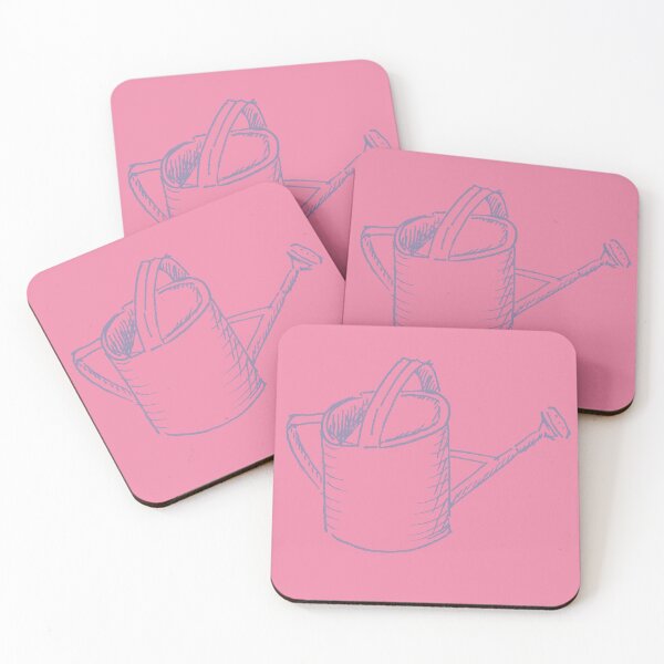 Item preview, Salmon and Grey  Wateringcan designed and sold by MagentaTwilight.