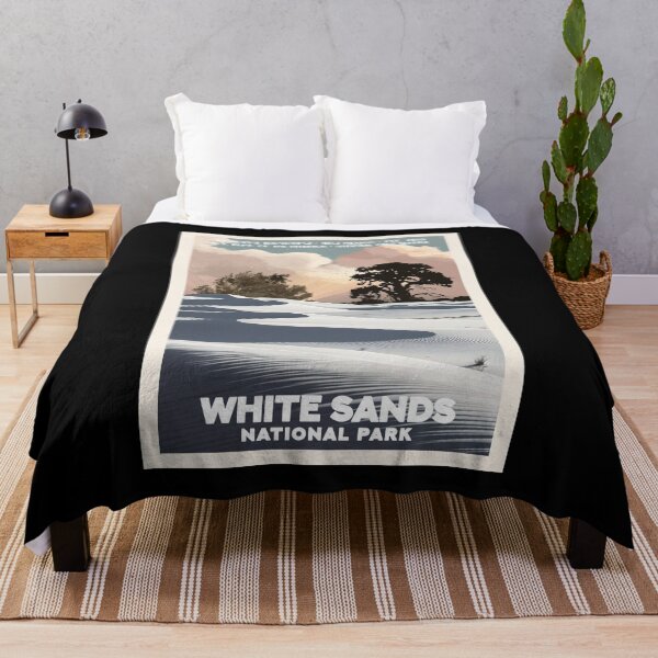 Item preview, White Sands National Park, Vintage Travel designed and sold by PinkandP.