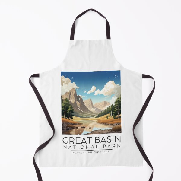 Item preview, A Vintage Illustration of Great Basin National Park - Nevada - US designed and sold by GoodOldVintage.