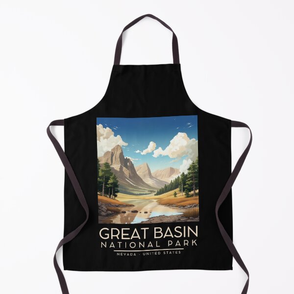 Item preview, A Vintage Illustration of Great Basin National Park - Nevada - US designed and sold by GoodOldVintage.