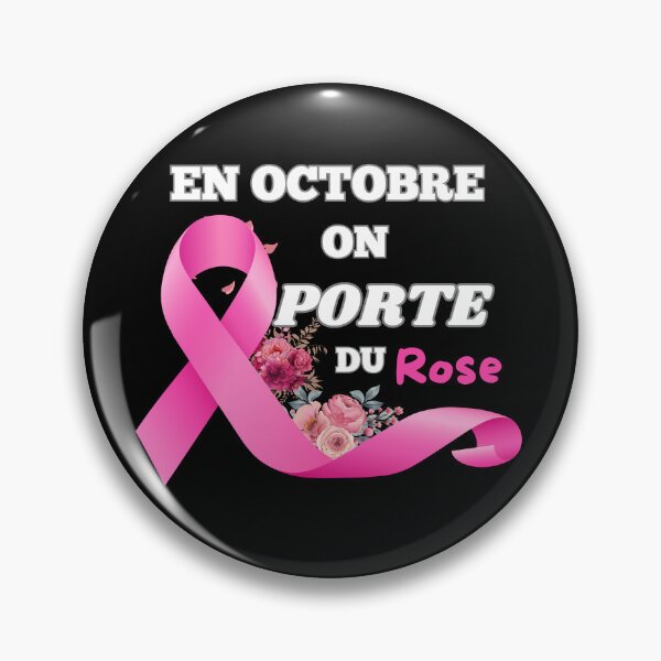 Item preview, Mois de sensibilisation au cancer du sein En octobre, nous portons du rose designed and sold by ELK20.