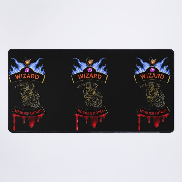 Item preview, Wizard. Murder Hobos. Biker Patch Style designed and sold by Ferndragons.