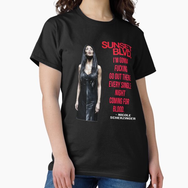 Item preview, Sunset Blvd. Nicole Scherzinger Zitat designed and sold by CMooreWorx.