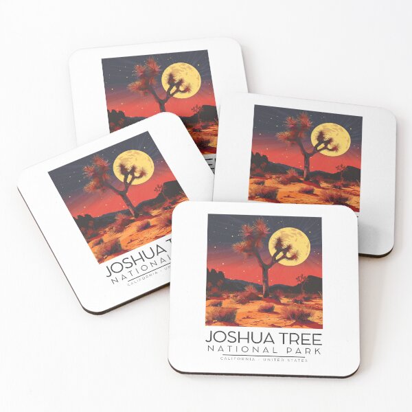 Artikelvorschau, Eine Vintage-Illustration des Joshua Tree Nationalparks - Kalifornien - USA entworfen und verkauft von GoodOldVintage.