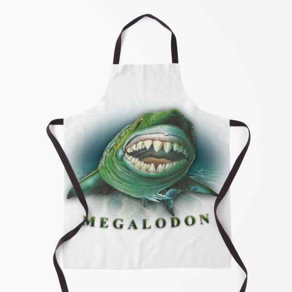 Item preview, MEGALODON! Vintage Educational style graphic  designed and sold by The Paleo shop ..