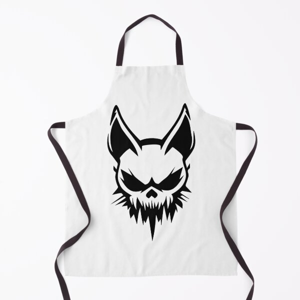 Item preview, Skull cat black symbol designed and sold by shafranietz.