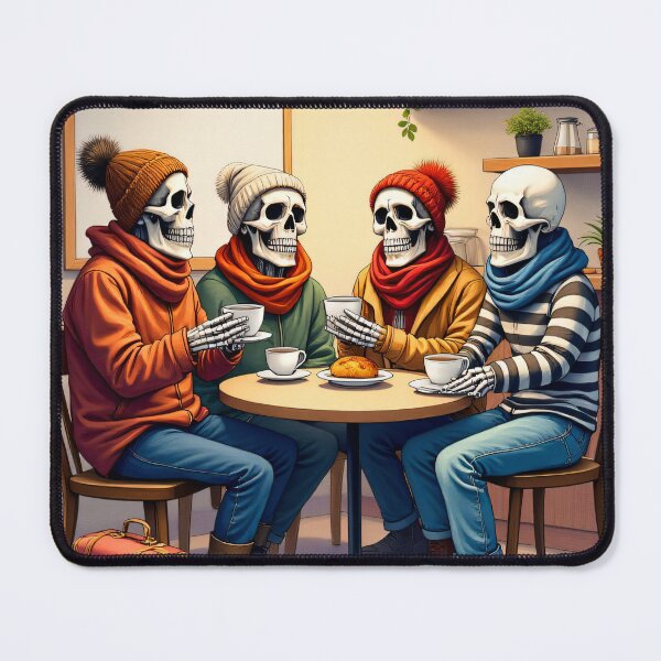 Item preview, Skeletons' Cozy Corner designed and sold by Delemore Art.