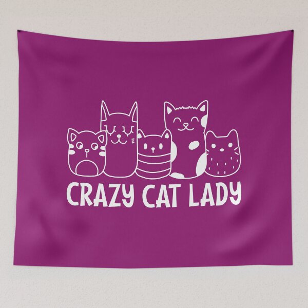 Item preview, Crazy Cat Lady designed and sold by Jeallan Designs.