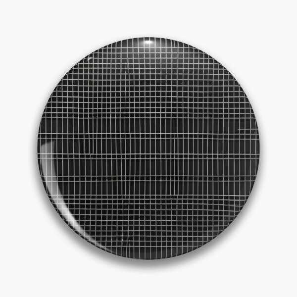 Item preview, Silver Mesh Grid on Black designed and sold by Have Mercy.