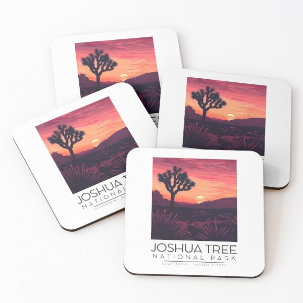 Artikelvorschau, Eine Vintage-Illustration des Joshua Tree Nationalparks - Kalifornien - USA entworfen und verkauft von GoodOldVintage.