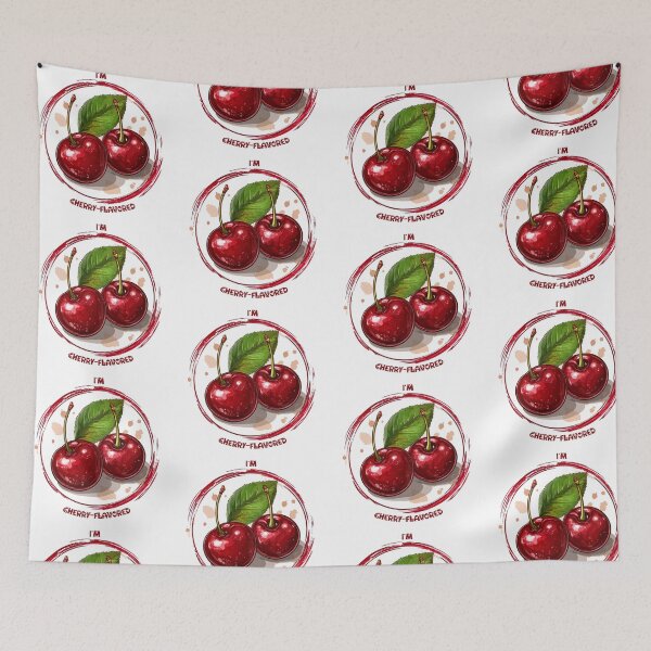 Item preview, Tart & Tempting: ‘I’m Cherry Flavored’ Fun Merch for a Sweet, Sassy Vibe! designed and sold by Ignorant-Artist.