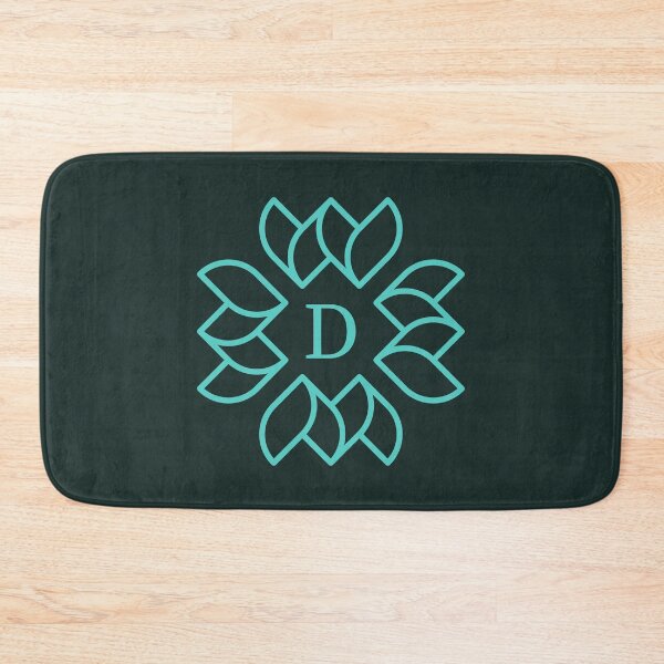 Item preview, Initial letter D floral ornamental emblem designed and sold by rasagamastore.