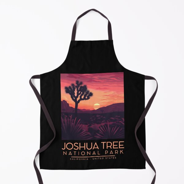 Item preview, A Vintage Illustration of Joshua Tree National Park - California - US designed and sold by GoodOldVintage.