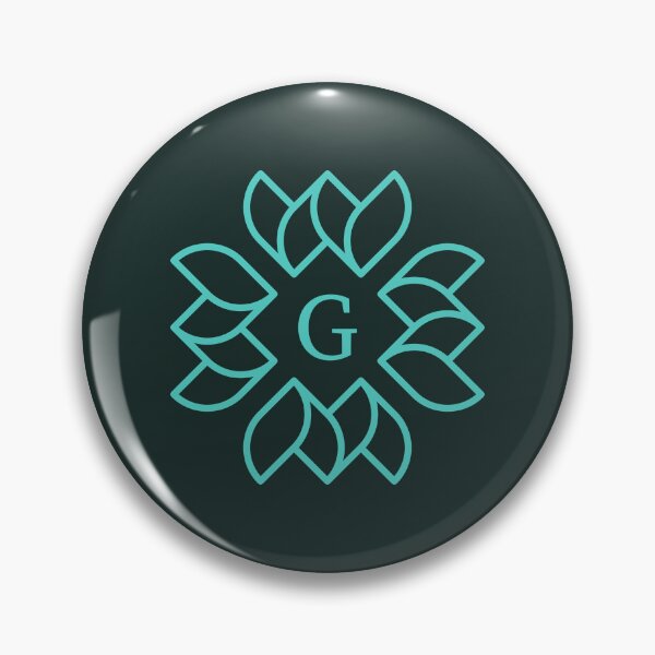 Item preview, Initial letter G floral ornamental emblem designed and sold by rasagamastore.