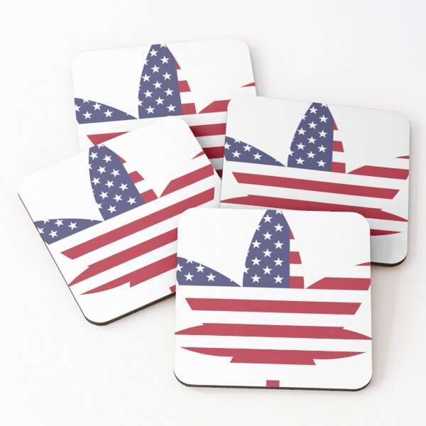 Item preview, Maple leaf in usa flag designed and sold by Designfs.