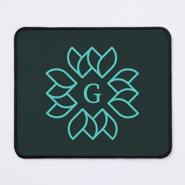 Item preview, Initial letter G floral ornamental emblem designed and sold by rasagamastore.