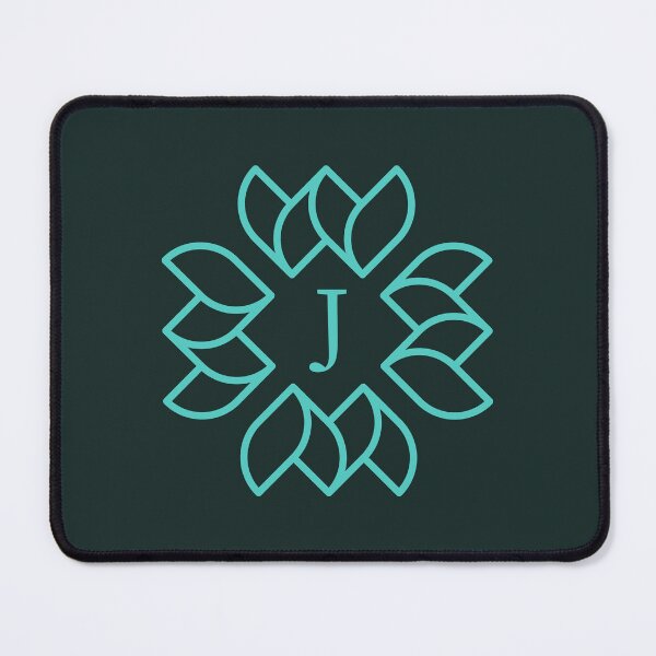 Item preview, Initial letter J floral ornamental emblem designed and sold by rasagamastore.