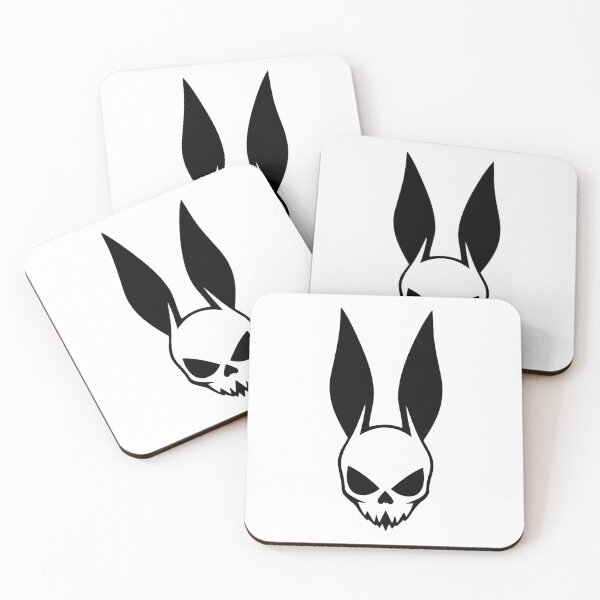 Item preview, skull rabit black symbol designed and sold by shafranietz.