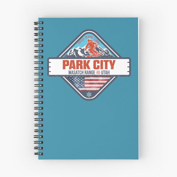 Item preview, Park City Utah Winter Resort Ski USA Sticker T-Shirt 03 designed and sold by OuterShellUK.