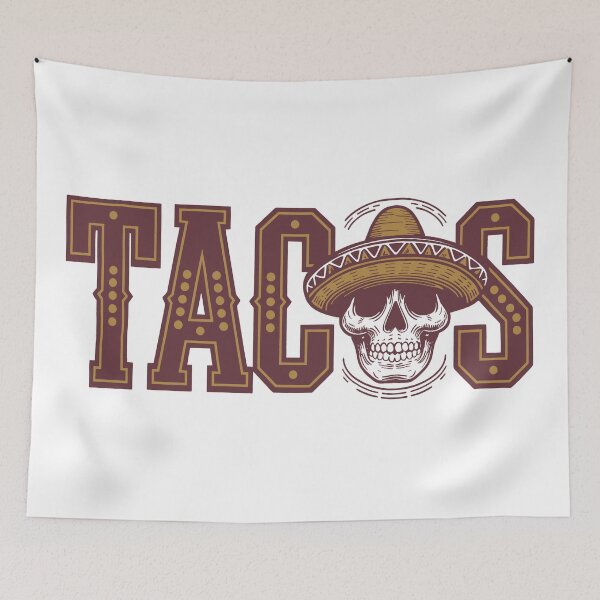 Item preview, Vintage Tacos designed and sold by Angry Swan Designs.