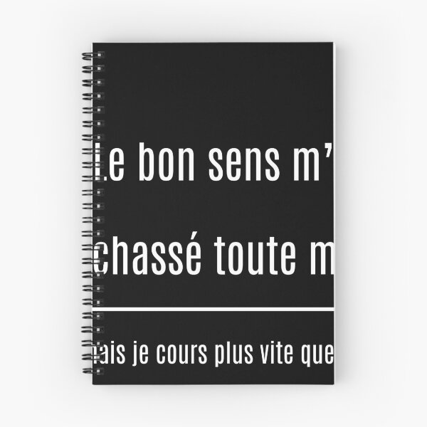 Aperçu de l'œuvre Le bon sens m'a pourchassé toute ma vie, mais je cours plus vite que lui créée et vendue par Mabillon.